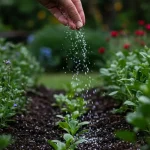 Salt in the garden, the incredible benefits for plants: all gardeners do it