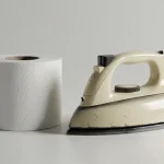 Toilet paper and iron: a home trick that will save you money